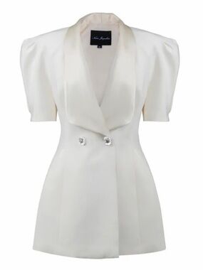 Nana Jacqueline Alia Dress (Off White)